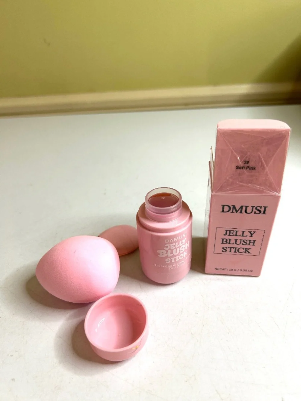 Jelly Blush Stick Soft Pink